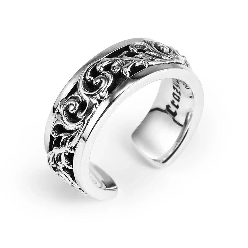 925 Marcasite Ring Couple Silver Handmade